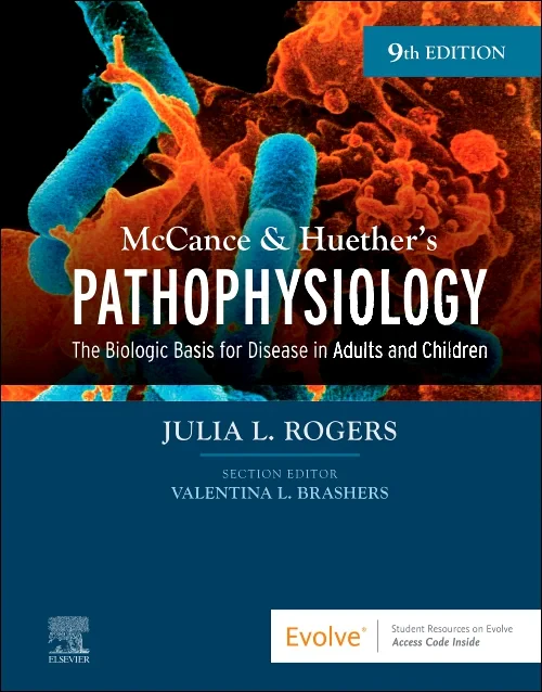 Coperta cărții "McCance &amp; Huether’s Pathophysiology" de autor necunoscut