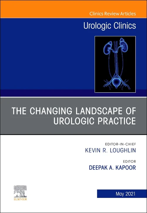 Coperta cărții "The Changing Landscape of Urologic Practice, An Issue of Urologic Clinics" de autor necunoscut