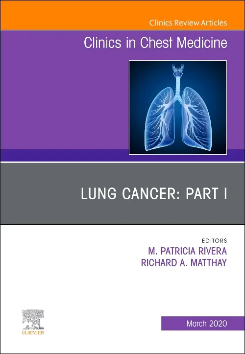 Coperta cărții "Lung Cancer, Part I, An Issue of Clinics in Chest Medicine" de autor necunoscut