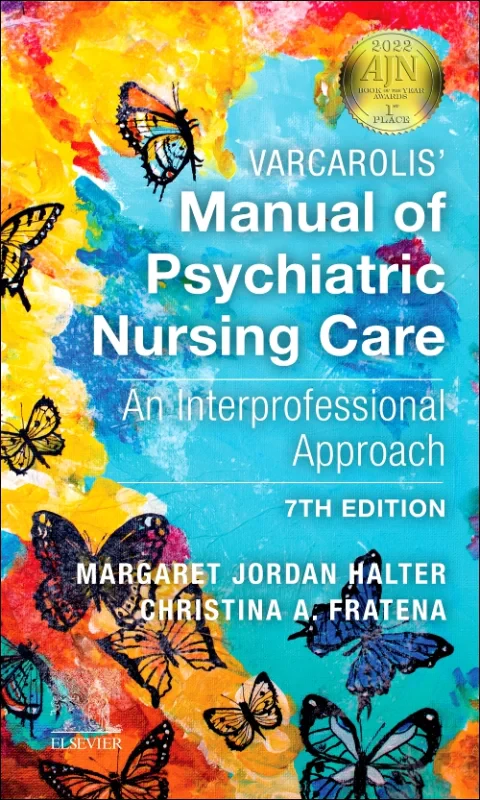 Coperta cărții "Varcarolis&#039; Manual of Psychiatric Nursing Care" de autor necunoscut