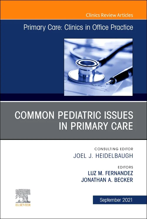 Coperta cărții "Common Pediatric Issues, An Issue of Primary Care: Clinics in Office Practice" de autor necunoscut