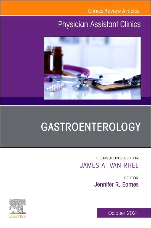 Coperta cărții "Gastroenterology, An Issue of Physician Assistant Clinics" de autor necunoscut