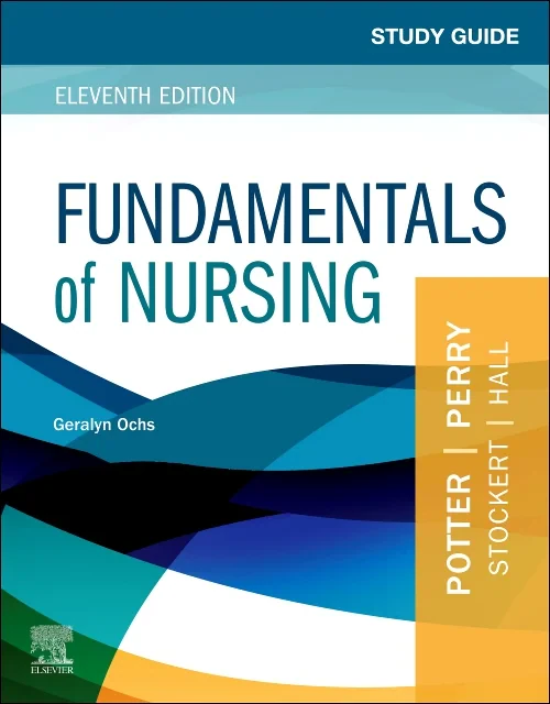 Coperta cărții "Study Guide for Fundamentals of Nursing" de autor necunoscut