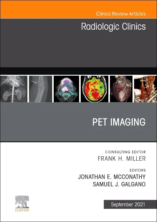 Coperta cărții "PET Imaging, An Issue of Radiologic Clinics of North America" de autor necunoscut