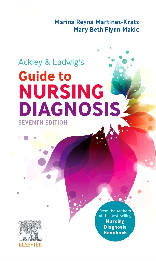 Coperta cărții "Ackley &amp; Ladwig’s Guide to Nursing Diagnosis" de autor necunoscut