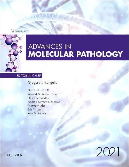 Coperta cărții "Advances in Molecular Pathology, 2021" de autor necunoscut