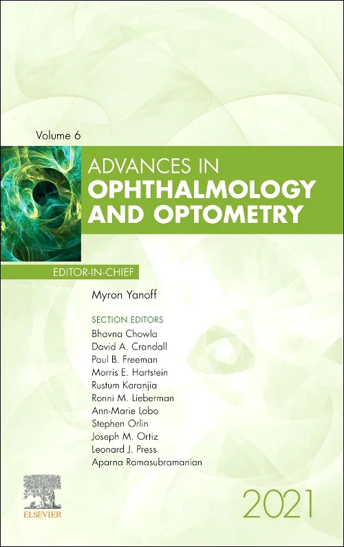 Coperta cărții "Advances in Ophthalmology and Optometry, 2021" de autor necunoscut