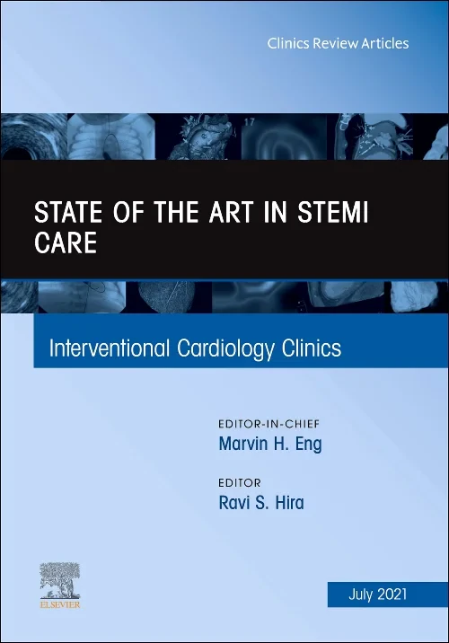 Coperta cărții "State of the Art in STEMI Care, An Issue of Interventional Cardiology Clinics" de autor necunoscut