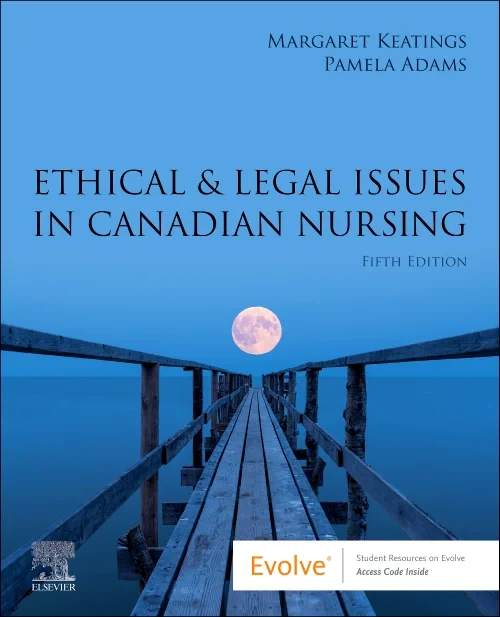 Coperta cărții "Ethical &amp; Legal Issues in Canadian Nursing" de autor necunoscut