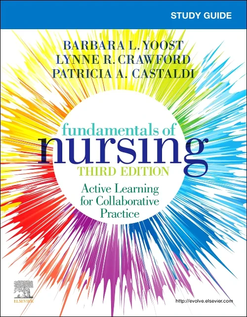 Coperta cărții "Study Guide for Fundamentals of Nursing" de autor necunoscut