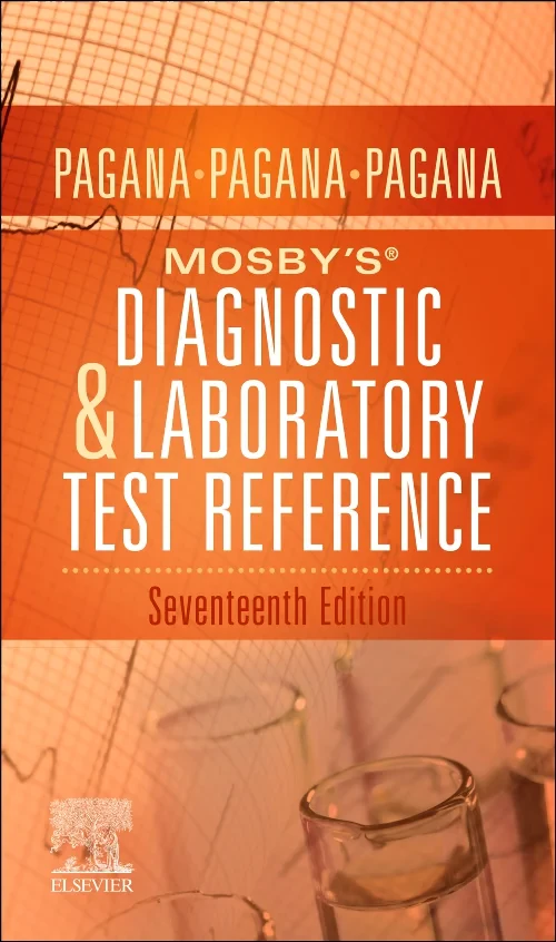 Coperta cărții "Mosby&#039;s® Diagnostic and Laboratory Test Reference" de autor necunoscut
