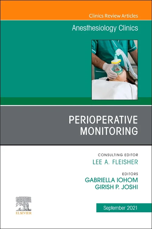 Coperta cărții "Perioperative Monitoring, An Issue of Anesthesiology Clinics" de autor necunoscut