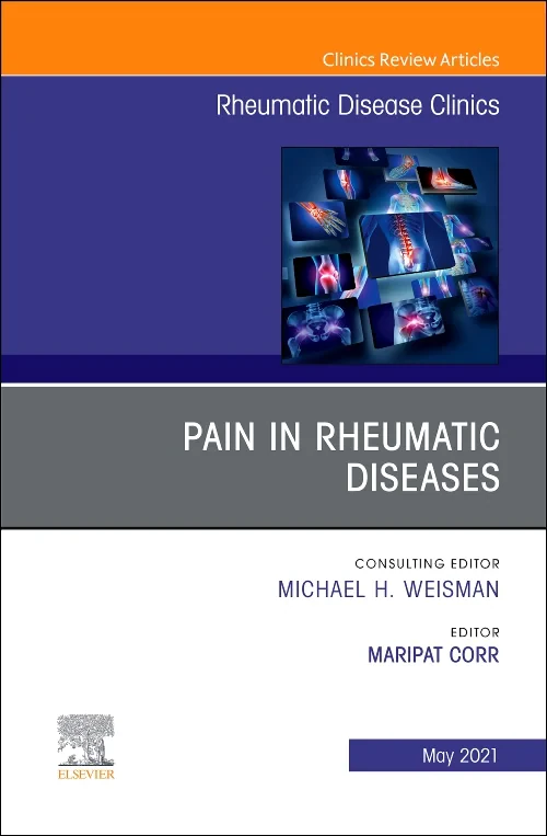 Coperta cărții "Pain in Rheumatic Diseases, An Issue of Rheumatic Disease Clinics of North America" de autor necunoscut