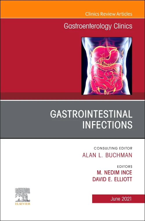 Coperta cărții "Gastrointestinal Infections, An Issue of Gastroenterology Clinics of North America" de autor necunoscut