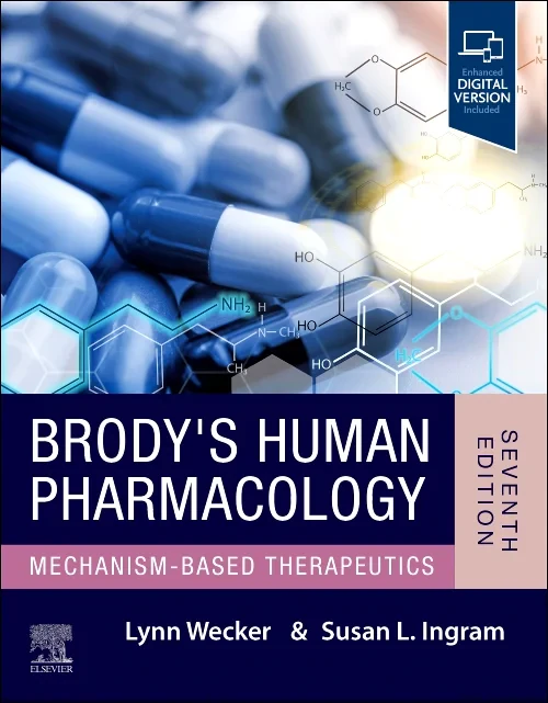 Coperta cărții "Brody&#039;s Human Pharmacology" de autor necunoscut