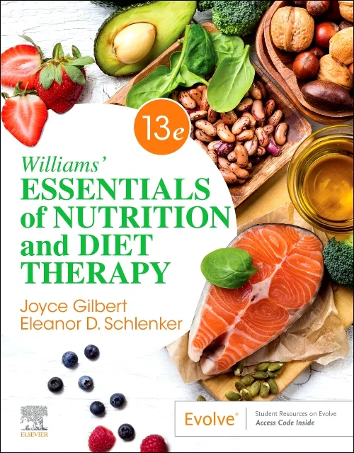 Coperta cărții "Williams&#039; Essentials of Nutrition and Diet Therapy" de autor necunoscut