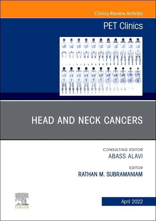 Coperta cărții "Head and Neck Cancers, An Issue of PET Clinics" de autor necunoscut