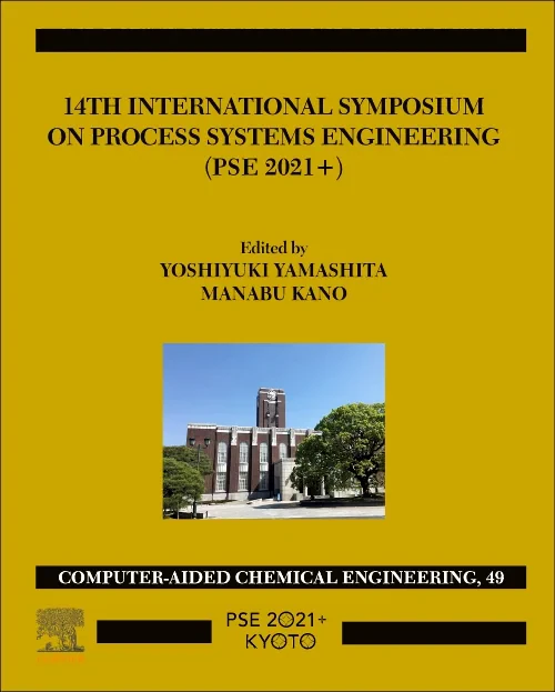 Coperta cărții "14th International Symposium on Process Systems Engineering" de autor necunoscut