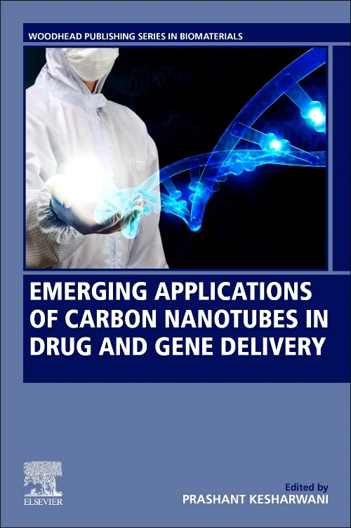 Coperta cărții "Emerging Applications of Carbon Nanotubes in Drug and Gene Delivery" de autor necunoscut