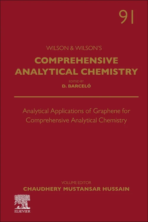 Coperta cărții "Analytical Applications of Graphene for Comprehensive Analytical Chemistry" de autor necunoscut