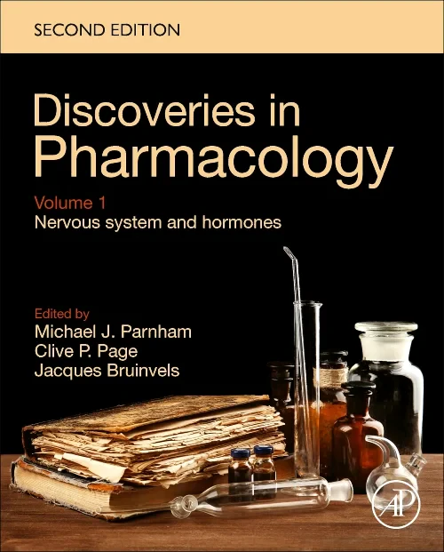 Coperta cărții "Discoveries in Pharmacology - Volume 1 - Nervous System and Hormones" de autor necunoscut