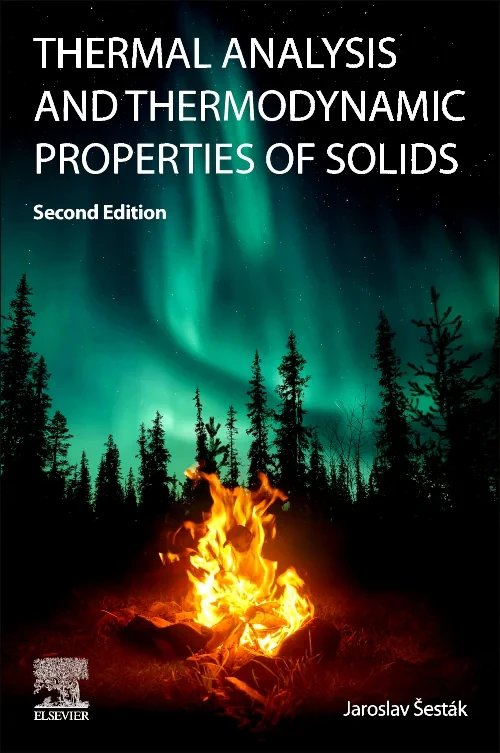 Coperta cărții "Thermal Analysis and Thermodynamic Properties of Solids" de autor necunoscut