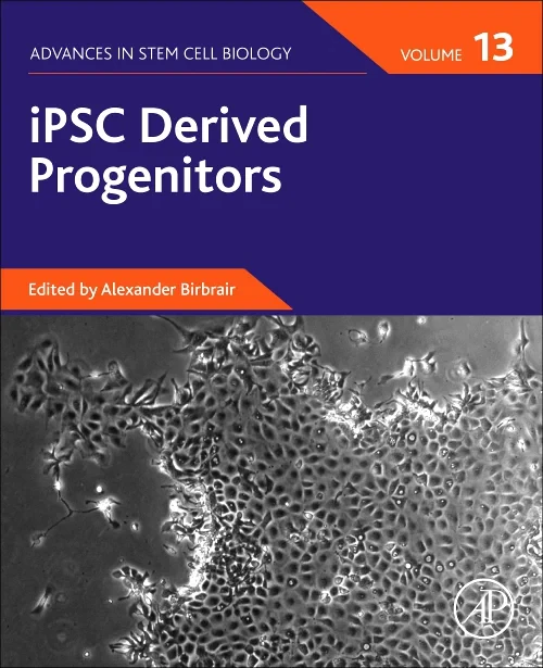 Coperta cărții "iPSC Derived Progenitors" de autor necunoscut