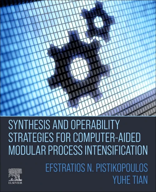 Coperta cărții "Synthesis and Operability Strategies for Computer-Aided Modular Process Intensification" de autor necunoscut