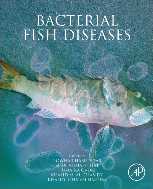 Coperta cărții "Bacterial Fish Diseases" de autor necunoscut
