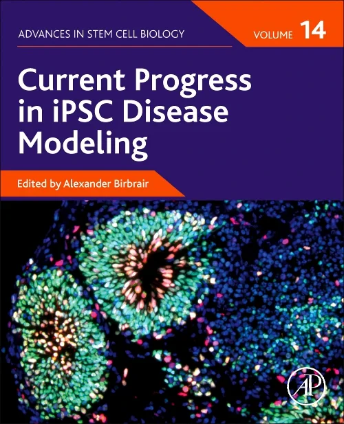 Coperta cărții "Current Progress in iPSC Disease Modeling" de autor necunoscut