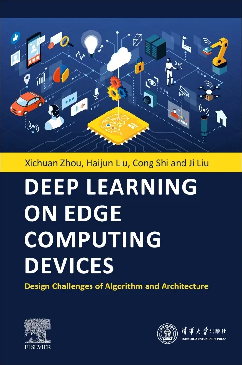 Coperta cărții "Deep Learning on Edge Computing Devices" de autor necunoscut