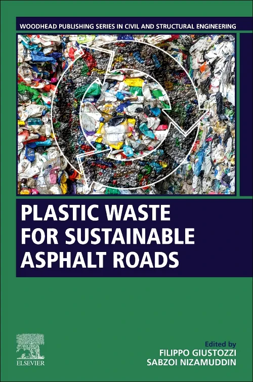 Coperta cărții "Plastic Waste for Sustainable Asphalt Roads" de autor necunoscut