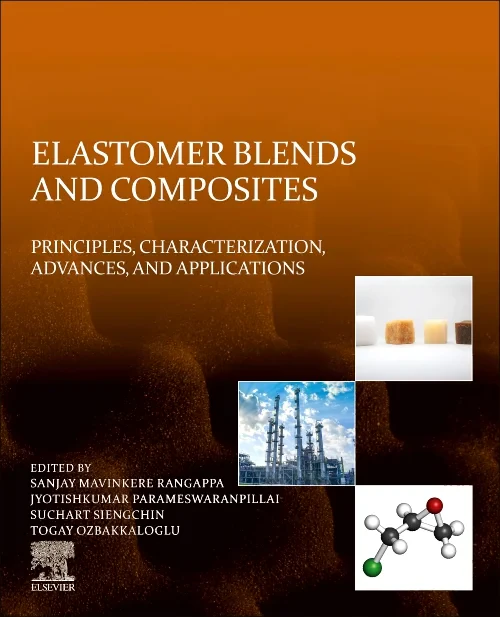 Coperta cărții "Elastomer Blends and Composites" de autor necunoscut