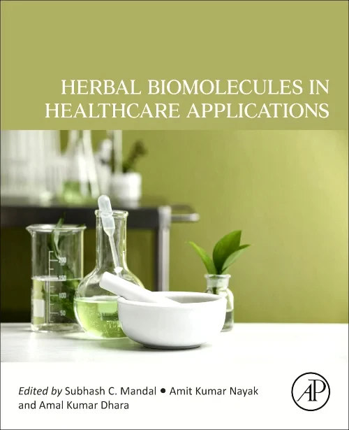 Coperta cărții "Herbal Biomolecules in Healthcare Applications" de autor necunoscut