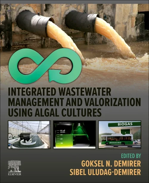Coperta cărții "Integrated Wastewater Management and Valorization using Algal Cultures" de autor necunoscut