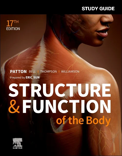 Coperta cărții "Study Guide for Structure &amp; Function of the Body" de autor necunoscut