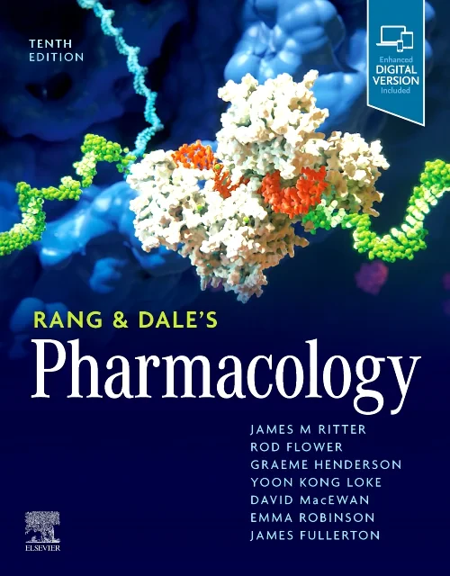 Coperta cărții "Rang &amp; Dale&#039;s Pharmacology" de autor necunoscut
