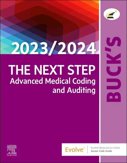 Coperta cărții "Buck&#039;s The Next Step: Advanced Medical Coding and Auditing, 2023/2024 Edition" de autor necunoscut