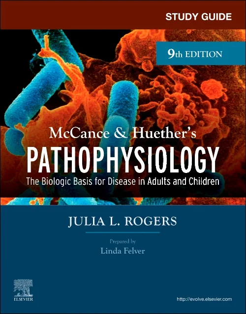 Coperta cărții "Study Guide for McCance &amp; Huether’s Pathophysiology" de autor necunoscut