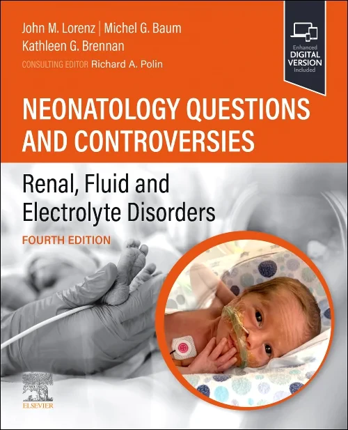 Coperta cărții "Neonatology Questions and Controversies: Renal, Fluid and Electrolyte Disorders" de autor necunoscut
