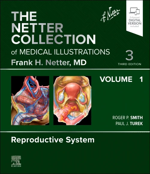 Coperta cărții "The Netter Collection of Medical Illustrations: Reproductive System, Volume 1" de autor necunoscut
