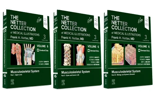 Coperta cărții "The Netter Collection of Medical Illustrations: Musculoskeletal System Package" de autor necunoscut