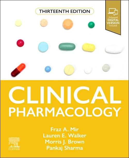 Coperta cărții "Clinical Pharmacology" de autor necunoscut