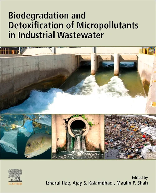 Coperta cărții "Biodegradation and Detoxification of Micropollutants in Industrial Wastewater" de autor necunoscut