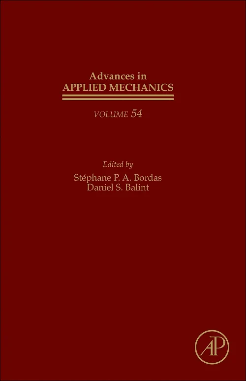 Coperta cărții "Advances in Applied Mechanics" de autor necunoscut