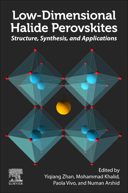 Coperta cărții "Low-Dimensional Halide Perovskites" de autor necunoscut