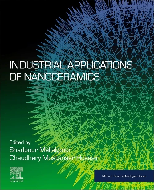 Coperta cărții "Industrial Applications of Nanoceramics" de autor necunoscut