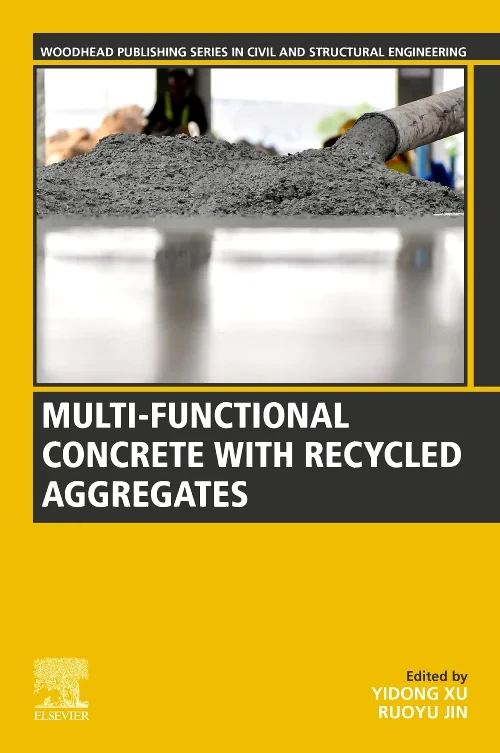 Coperta cărții "Multi-functional Concrete with Recycled Aggregates" de autor necunoscut