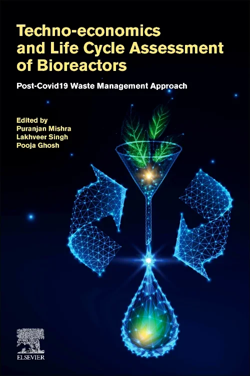 Coperta cărții "Techno-economics and Life Cycle Assessment of Bioreactors" de autor necunoscut