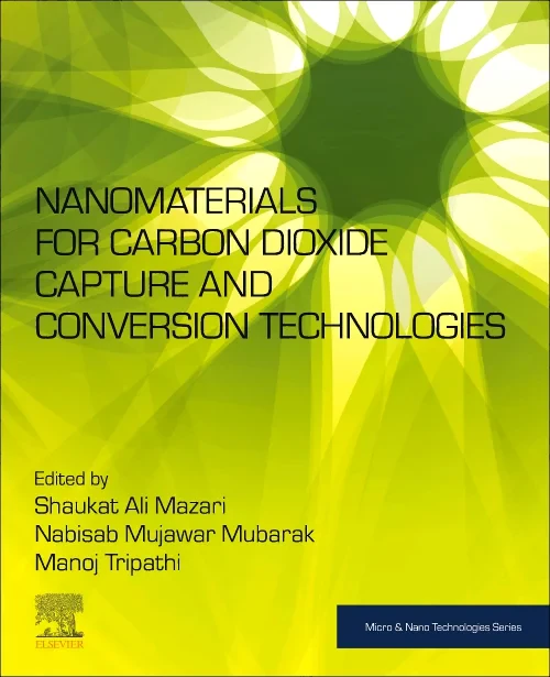 Coperta cărții "Nanomaterials for Carbon Dioxide Capture and Conversion Technologies" de autor necunoscut